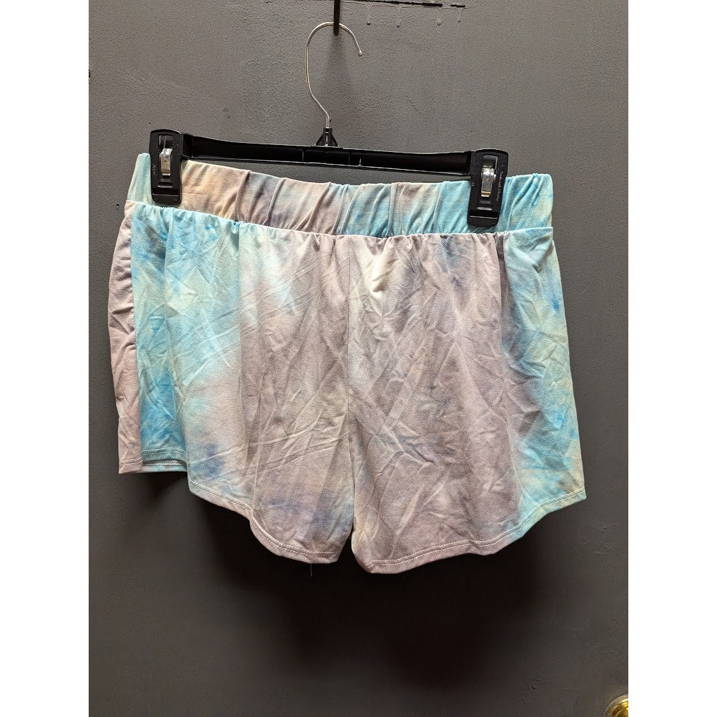 Cozy Cozy California Women's Tie Dye Lounge Shorts NWT Large