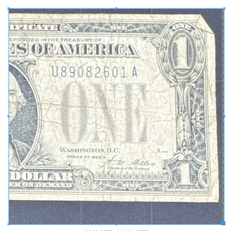 Paper Currency Bank Note USA Paper Money $1 Series 1928 A Funnyback Silver Cert