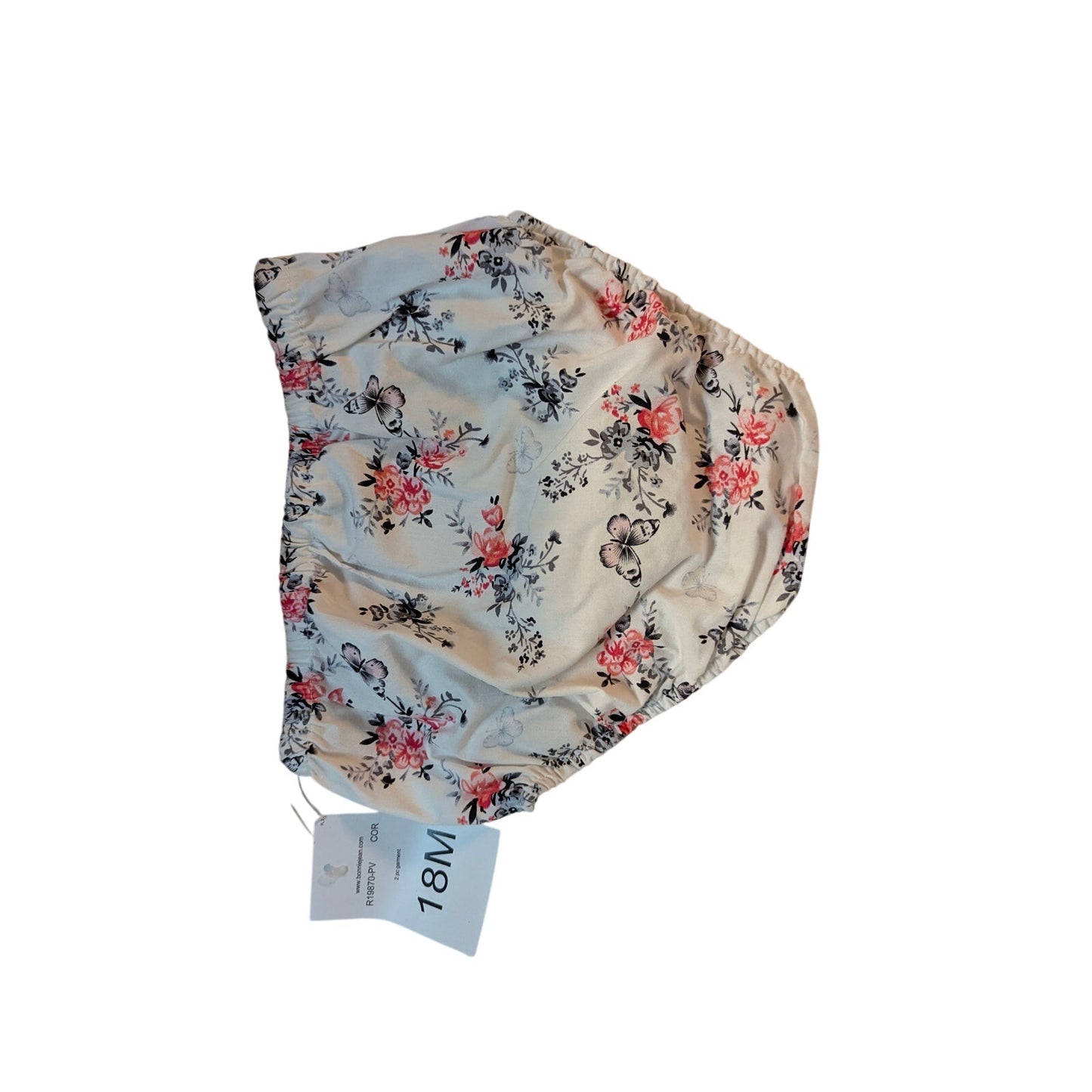 Iris & Ivy Baby Girls Floral Ruffle Bloomers Diaper Cover 18M NWT