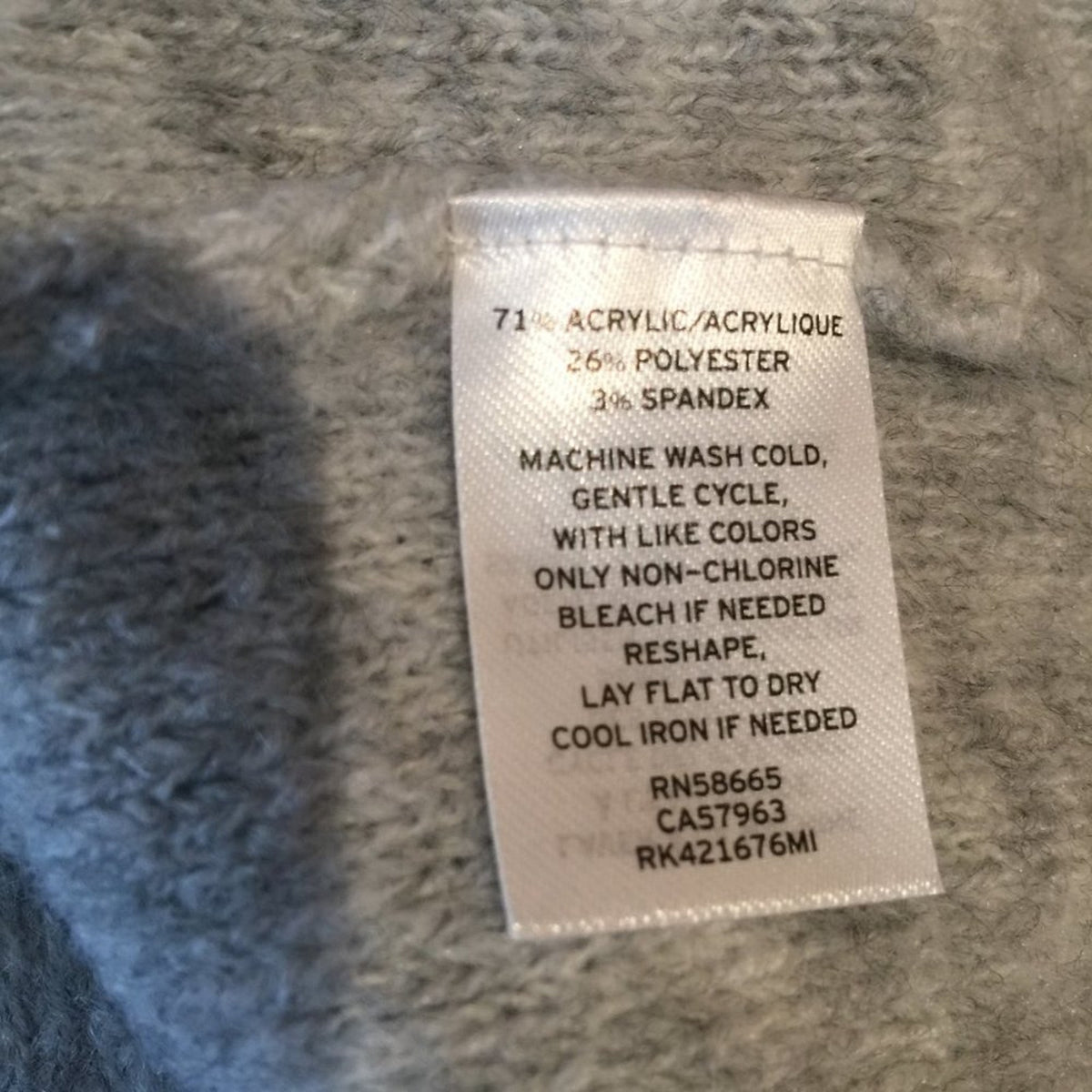 Susina Pullover Turtle-Neck Sweater pINK gRAY Long Sleeve Color-Block Small NEW