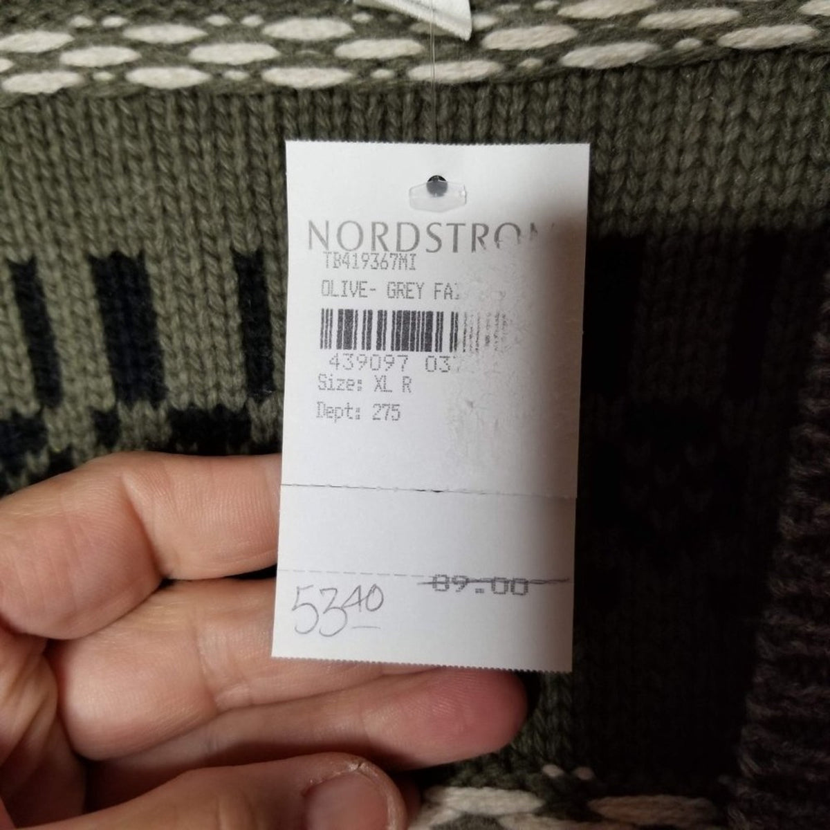 NWT Treasure & Bond Open Front Cardigan Sweater XL