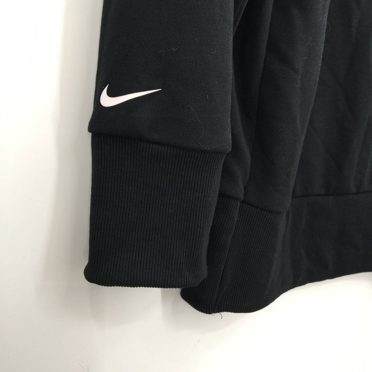 Nike Dri-FIT Get Fit Training Pullover Hoodie Long Sleeve Black Size Medium