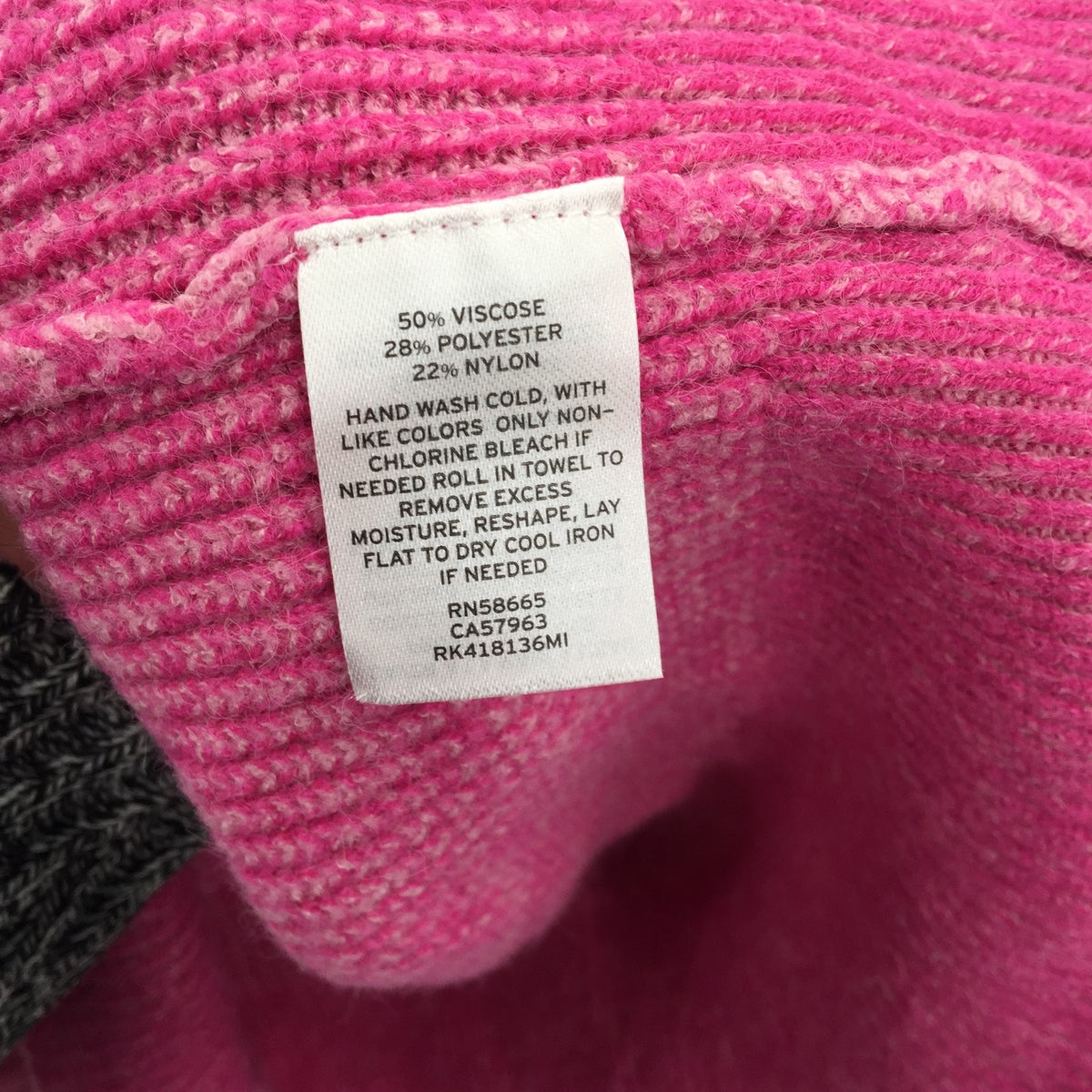 Free Press Womens Plaited Puff Sleeve Sweater Pink Cyclamen High Neck Medium NWT
