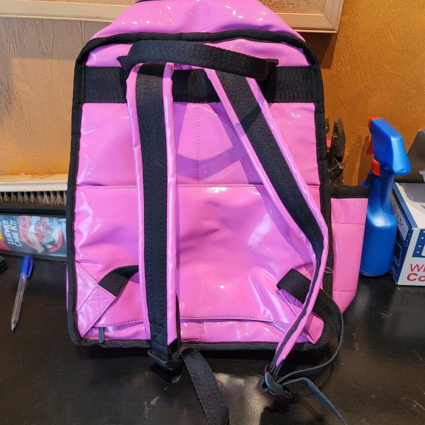 LeSportsac Gabrielle Micro Ripstop Nylon Backpack top handle PINK school work