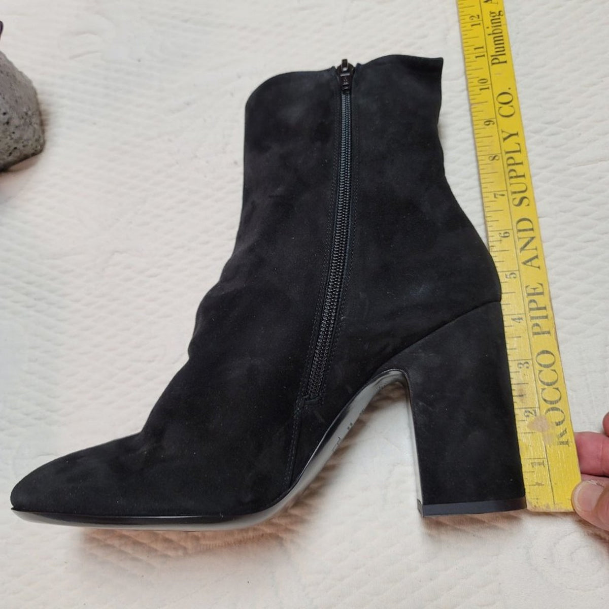 AGL Attilio Giusti Leombruni Italian Suede Ankle Booties Size 41 US 10 Ret. $490