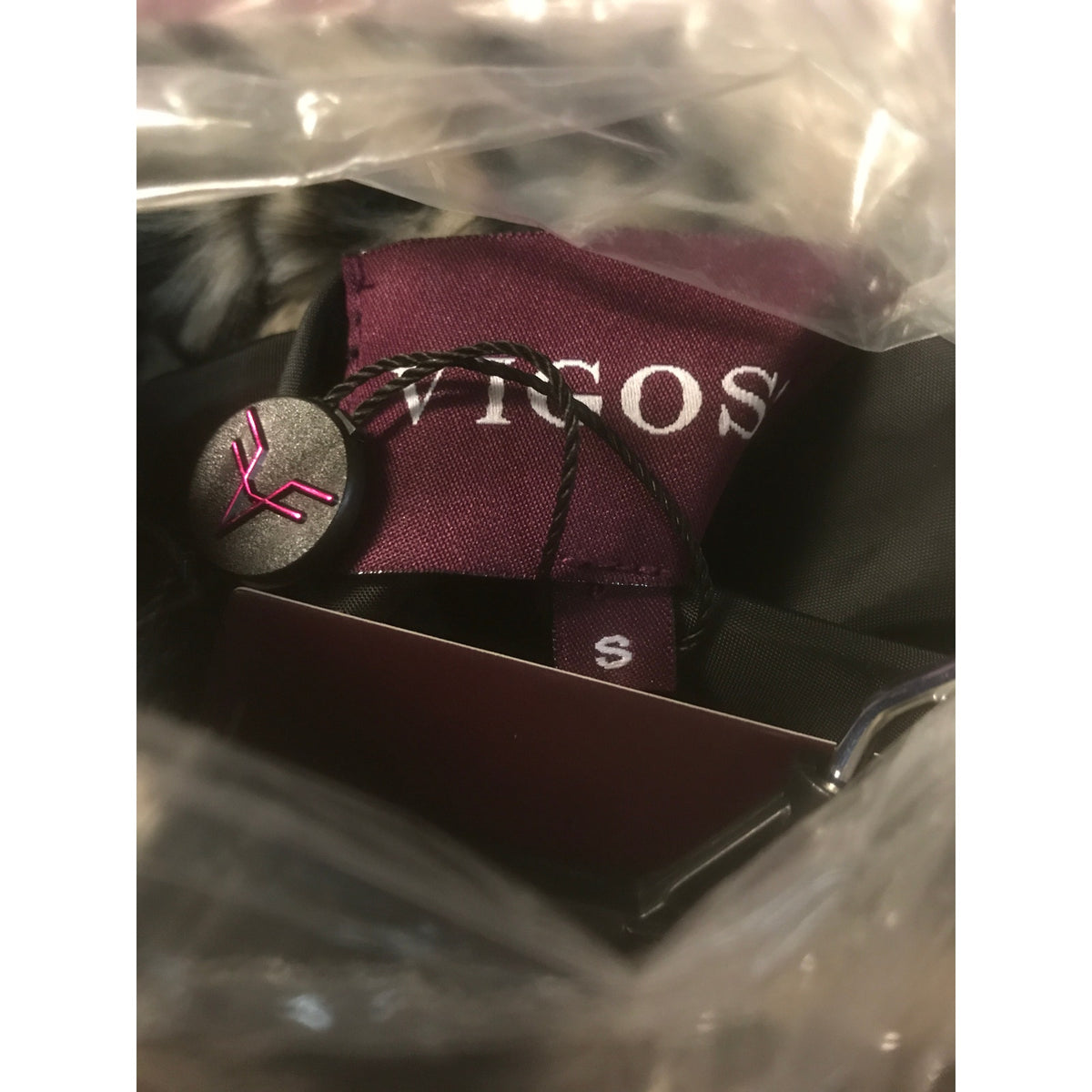 Vigoss NWT Leopard Print Faux Fur Bomber Jacket Brown Size Small