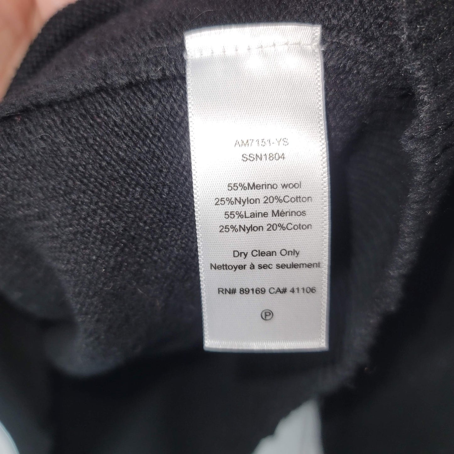 ATM Nordic Ski Crew Neck Knitted Pullover Sweater Shirt Long Sleeve Size Small