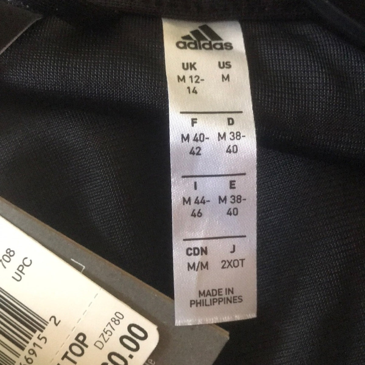 adidas Size Medium Front Pouch Athleticwear Faux Fur Mock Neck Half Zip Pullover
