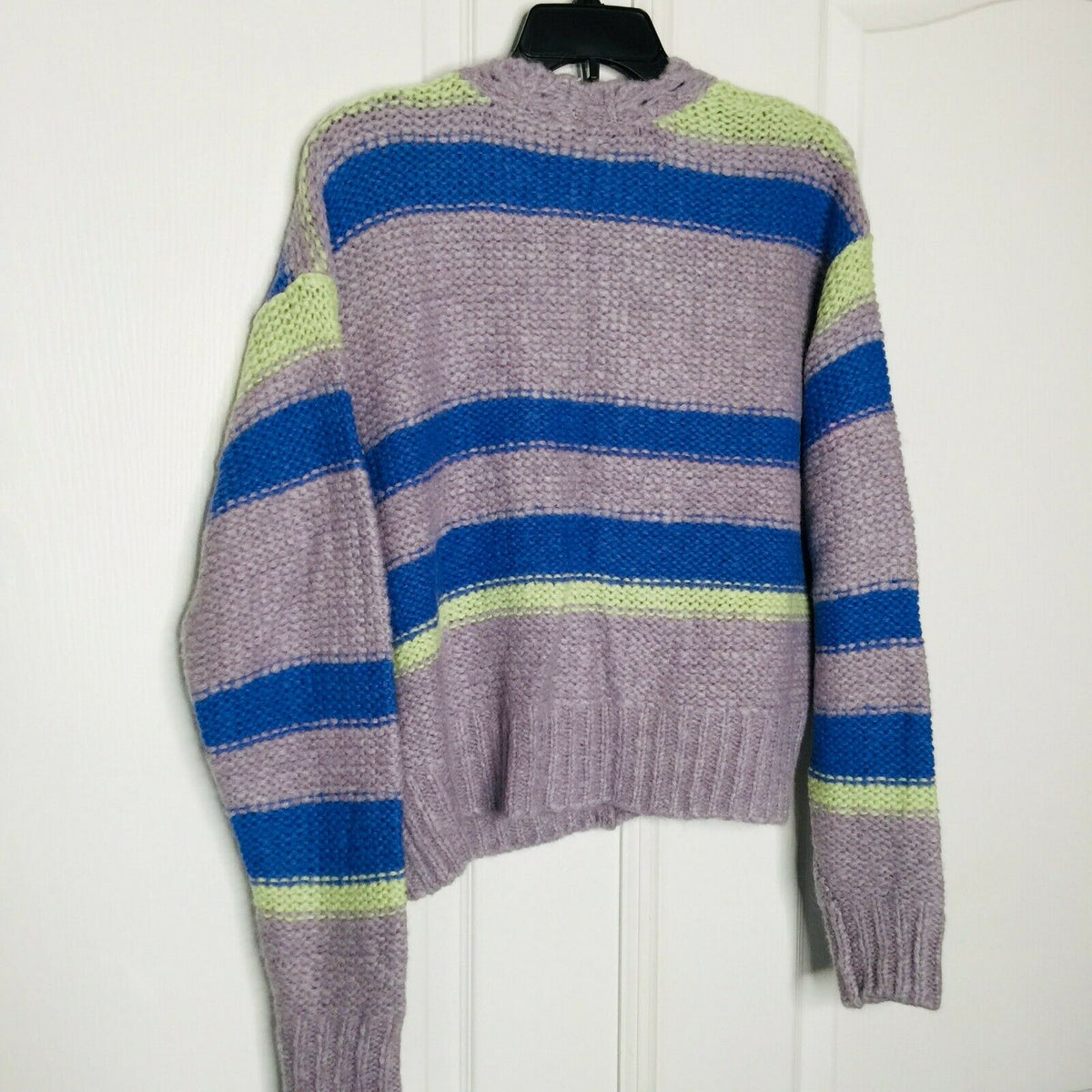 Free People Fine Time Knit Cardigan Sweater Long Drop Shoulder Sleeves X-Small