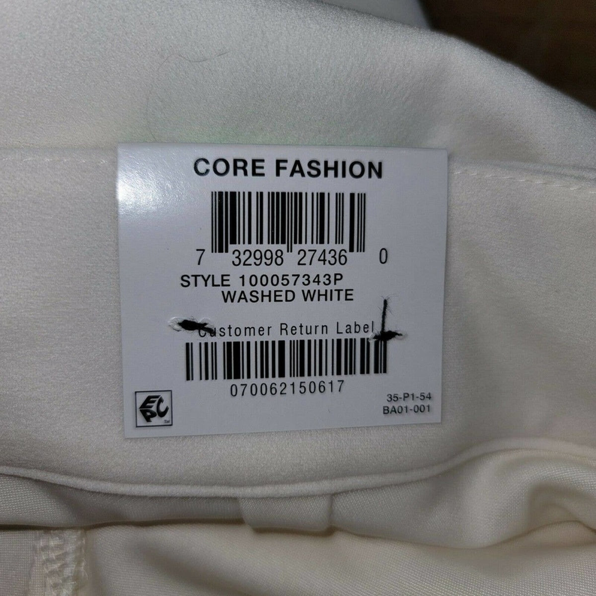 INC Side Belt Wide Leg Regular Pants High Rise Washed White 8P Ivory NEW Petite