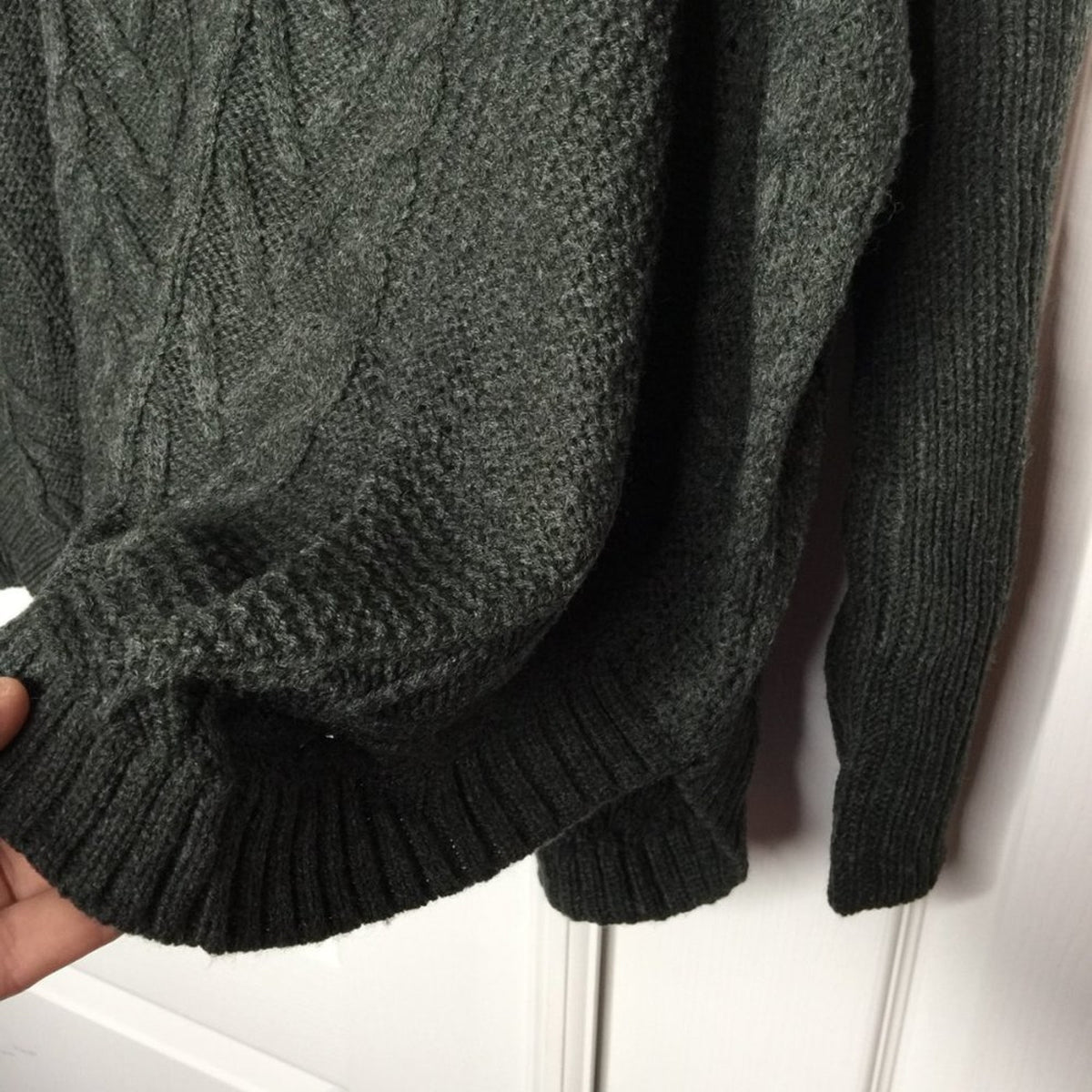 Perch by Blu Pepper Open Front Cardigan Sweater Long Sleeve Black Size 2XL