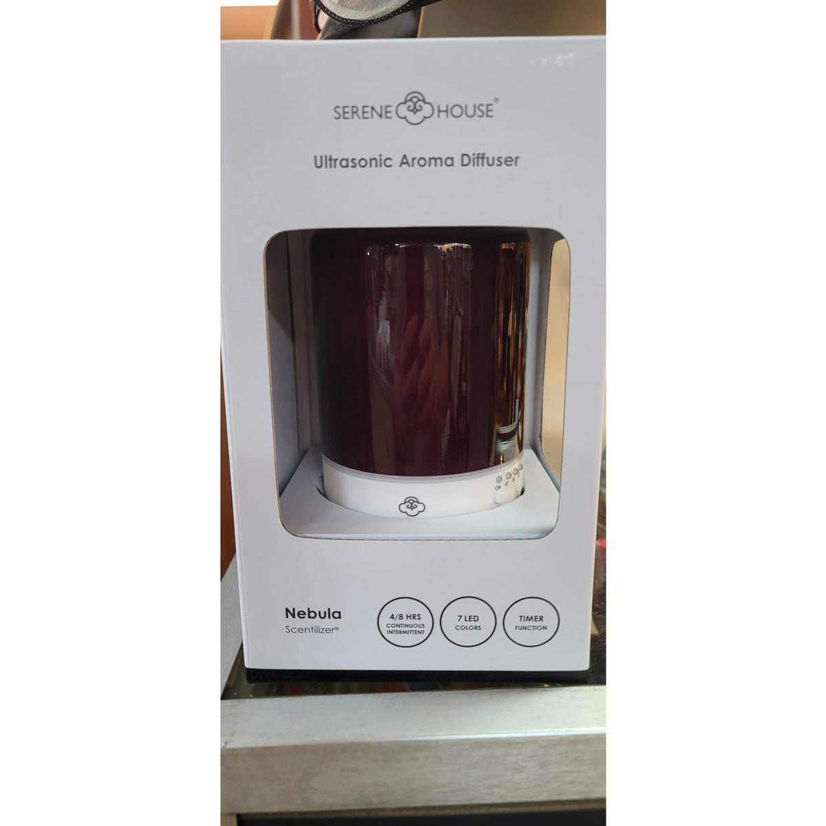 Serene House AROMATHERAPY Air Freshener Cool Mist Vapor Aroma Scent Diffuser NEW