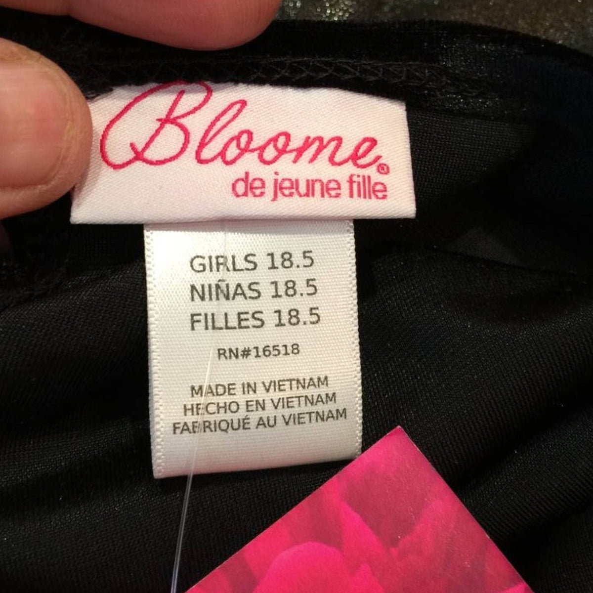 Bloome Velvet Fit Flare Flounce Dress Up formal Size 18.5
