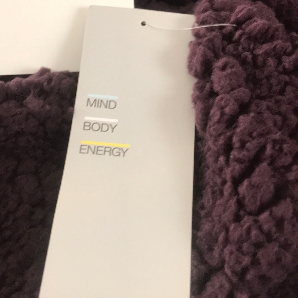 Z by Zella Sheila Fleece Hooded Purple Plum Size Medium winter