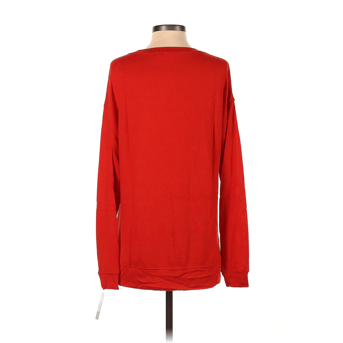 BP. Sweatshirt Size Small Naughty Red Long Sleeve Top Women White Text NWT