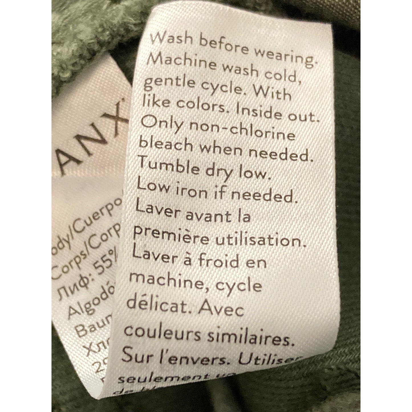 Spanx Stretch Twill Ankle Cargo Pants Sz XL/Extra Large in Sage Green NWT