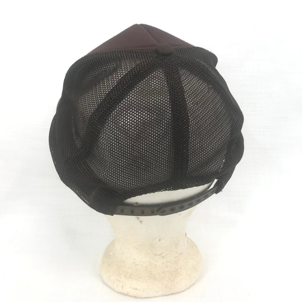 Classic by Amerson Perry Ga Retro Trucker Cap Hat Mesh Panels Brown HOT ROD Cars