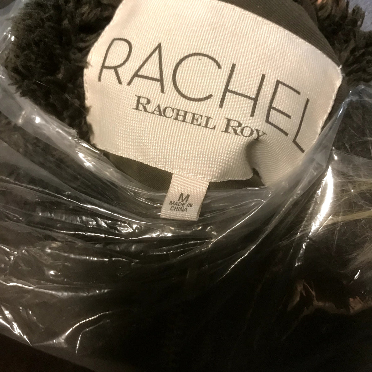 Rachel Roy NWT Loden Army Green Hooded Parka Coat Medium
