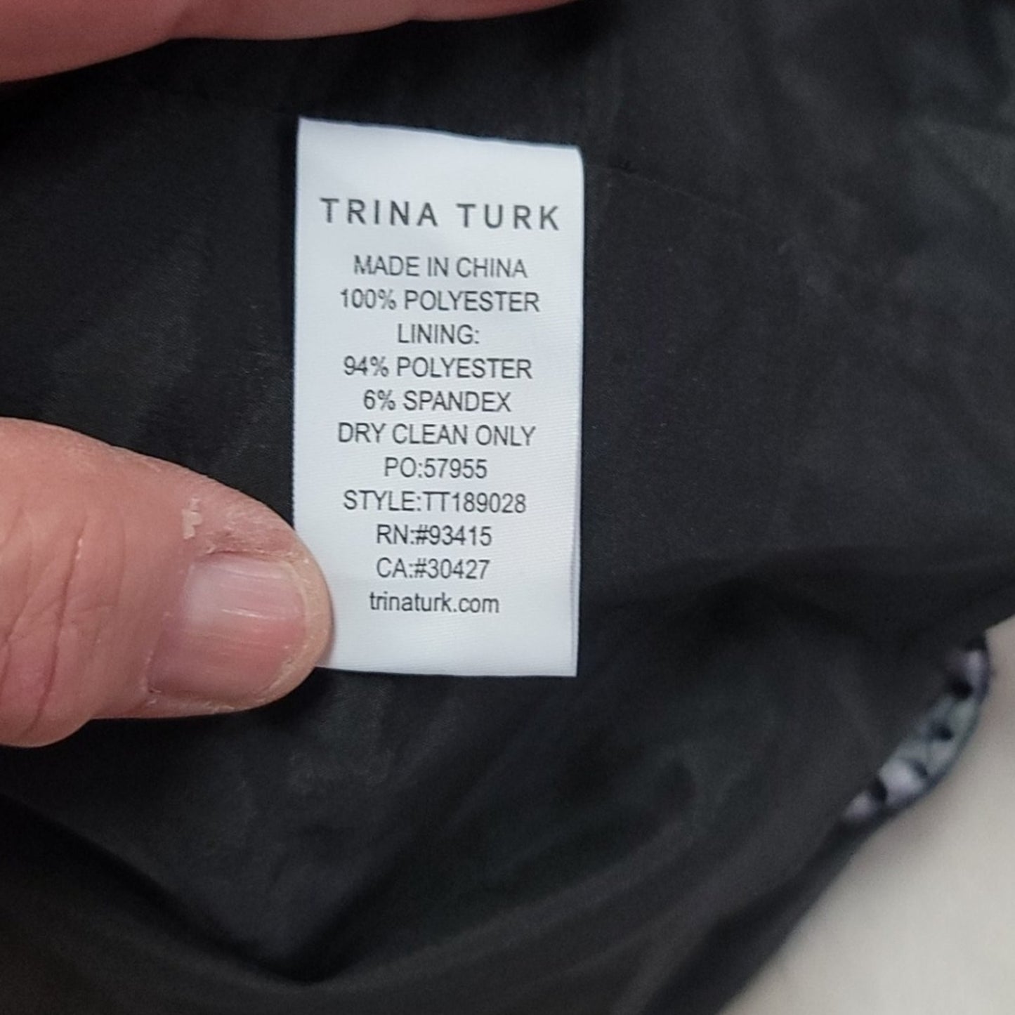 TRINA Trina Turk Dress Size 8 NWOT