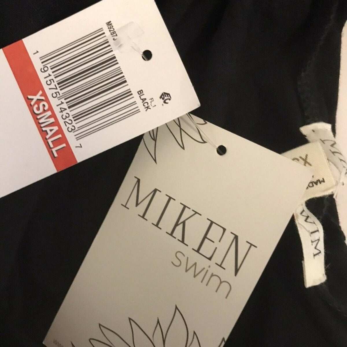 Miken Sleeveless Hoodie Swim Cover Up Swim Bathing Size XSmall