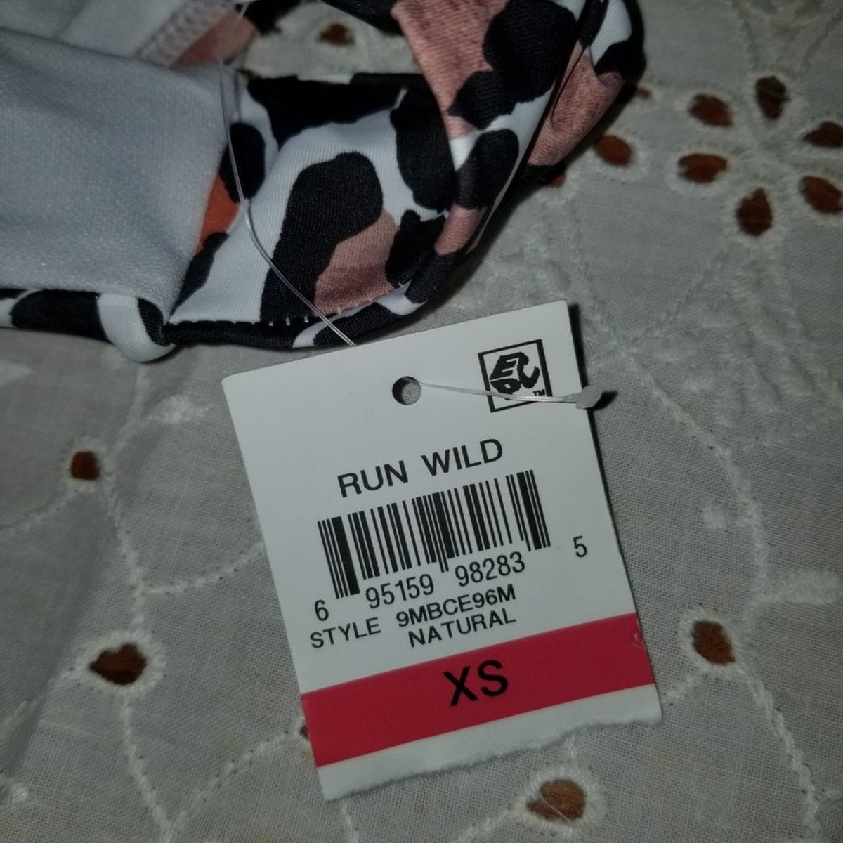 Bar III Swimwear Shirred Side Hipster Pant Bikini Size XSmall