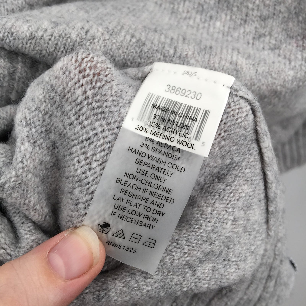 Court & Rowe Stripe Trim Button Front Cardigan Long Sleeve V-Neck Gray SZ Small