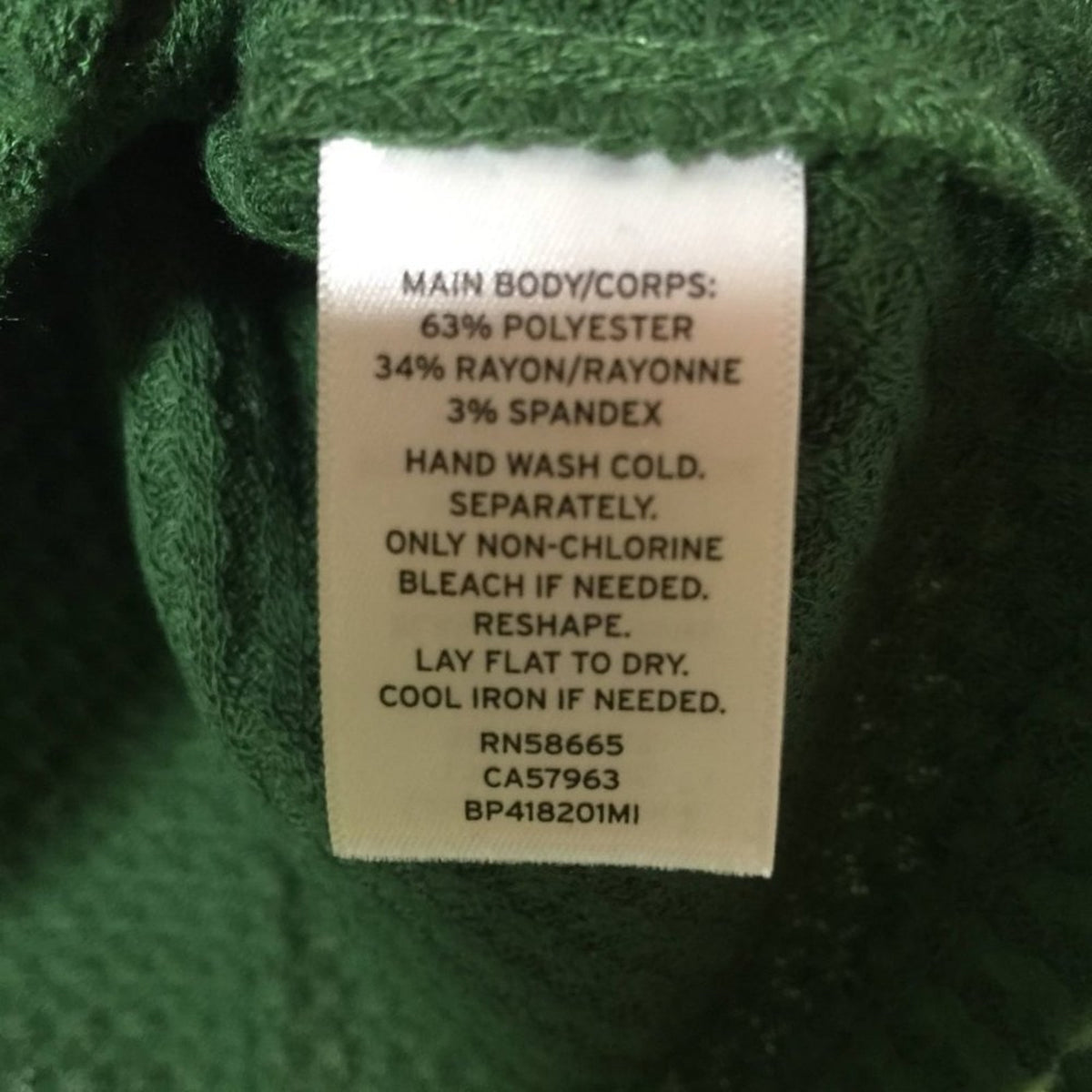 Bp. Off the Shoulder Neckline Knit Top Long Sleeves Green Pastures Medium NEW