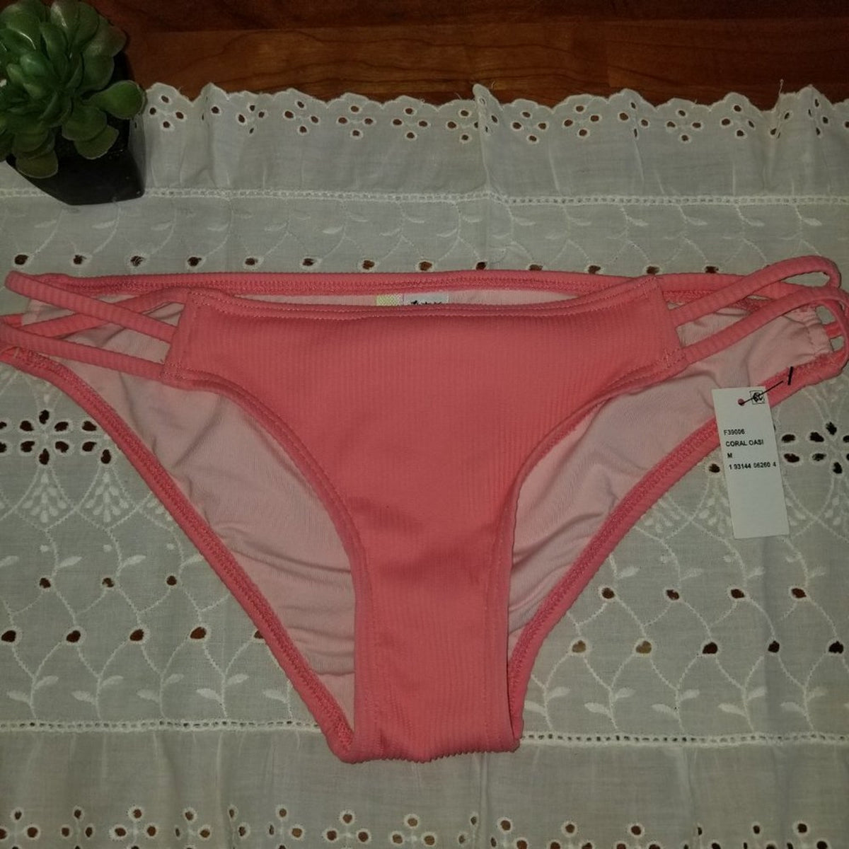 Sundazed Stunner Strappy Sides Bikini Bottom Size Medium