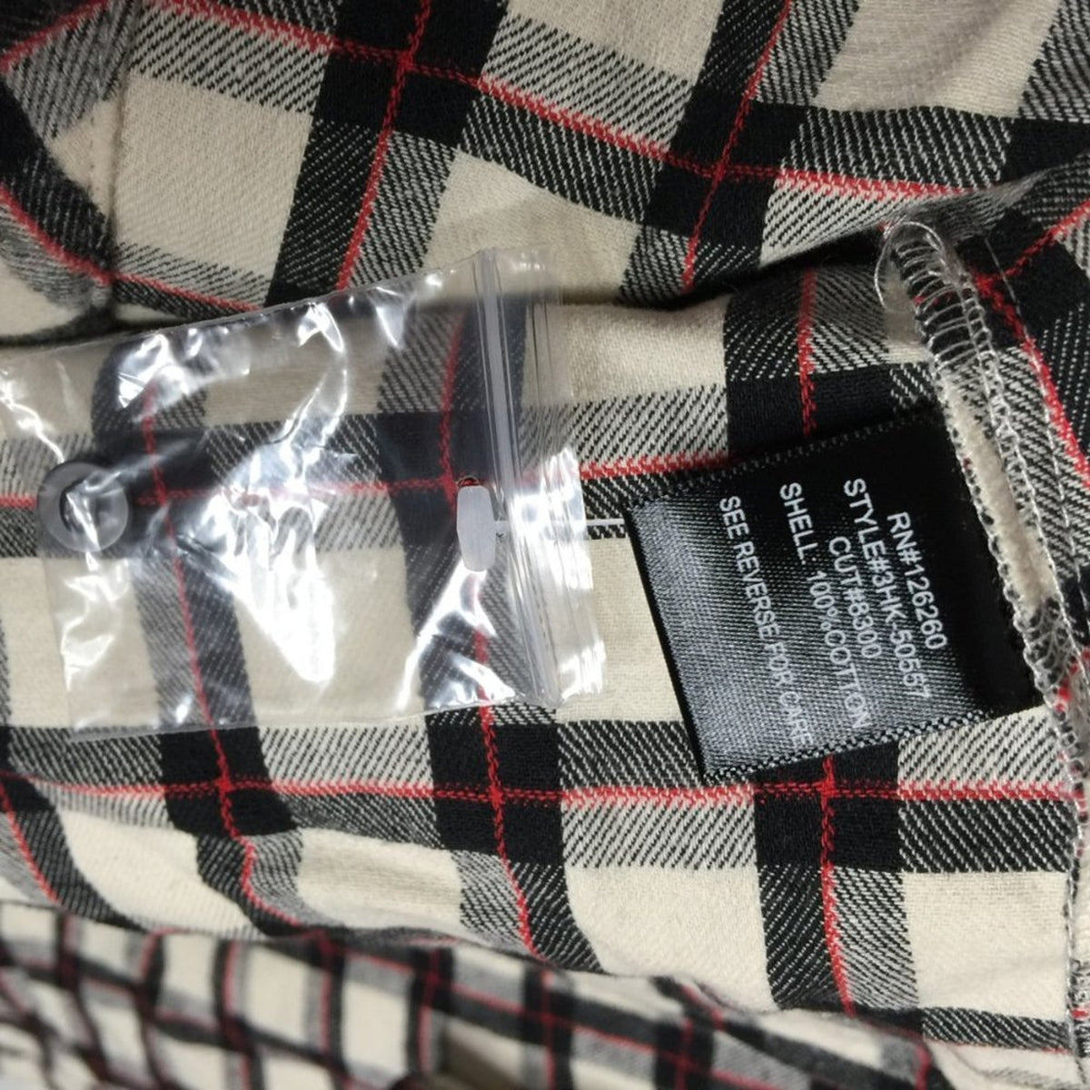 Velvet Heart Labella Button-Down Dress Long Sleeve Plaid Extra Small Pockets