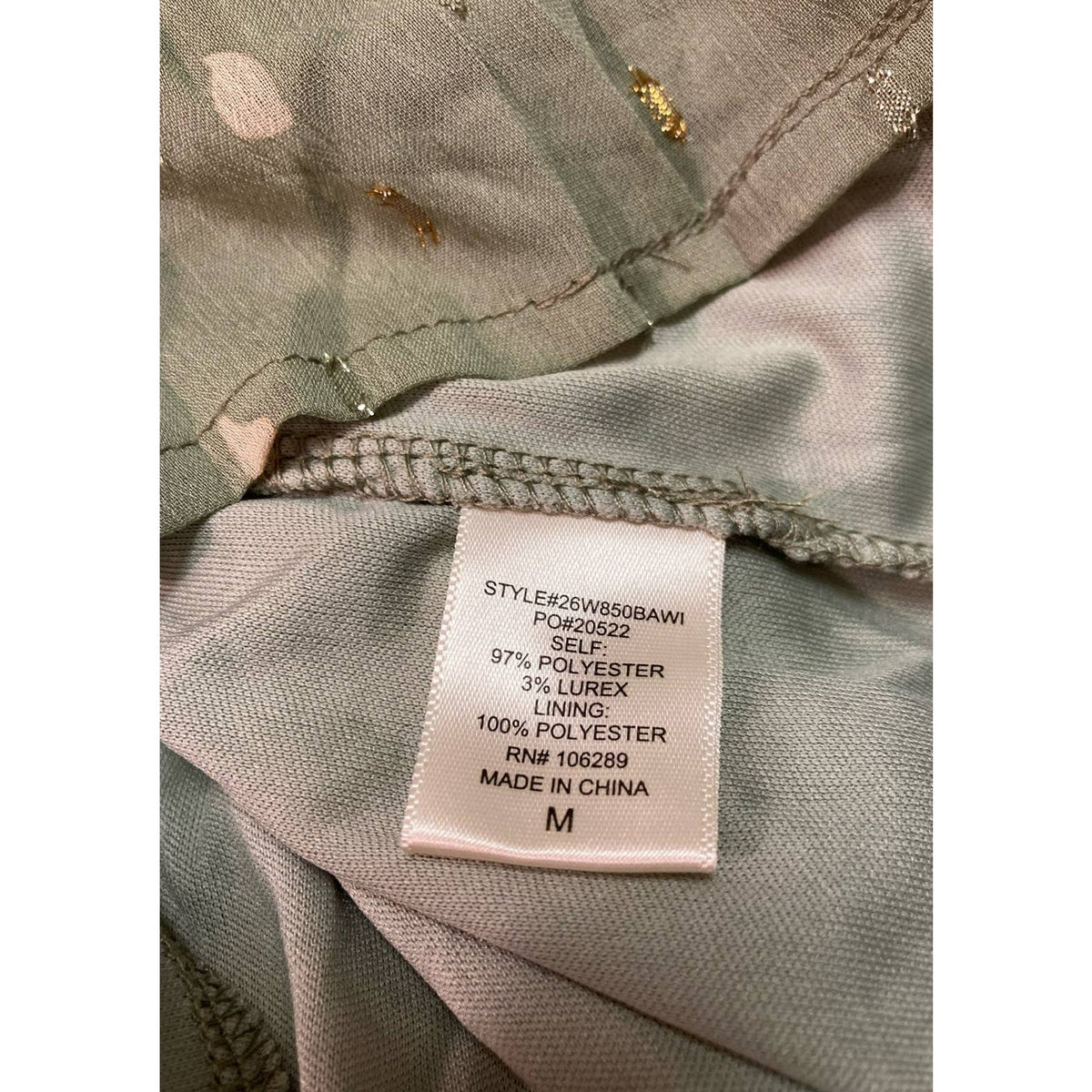 Row A Square Neck Mini Dress Size Medium Sage Green NEW Smocked Ruffled Sheath