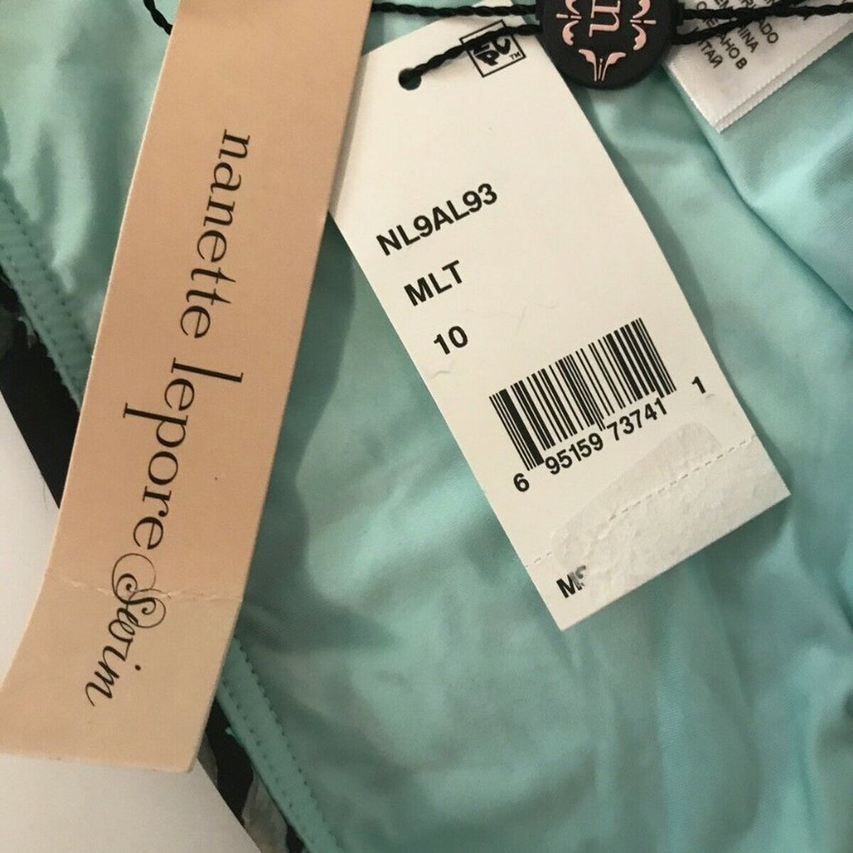 Nanette Lepore NEW Bloomin' Botanical Charmer Bikini bottom Size 10