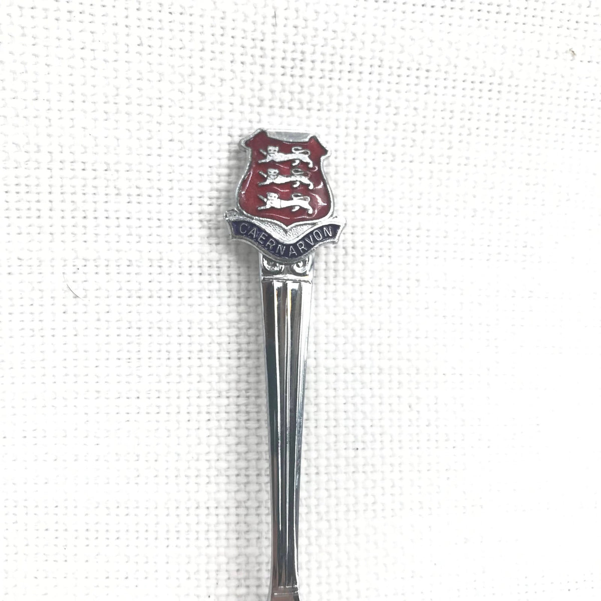 Triple Lion Square bowl Shaped Shovel Sugar Spoon Caernarvon