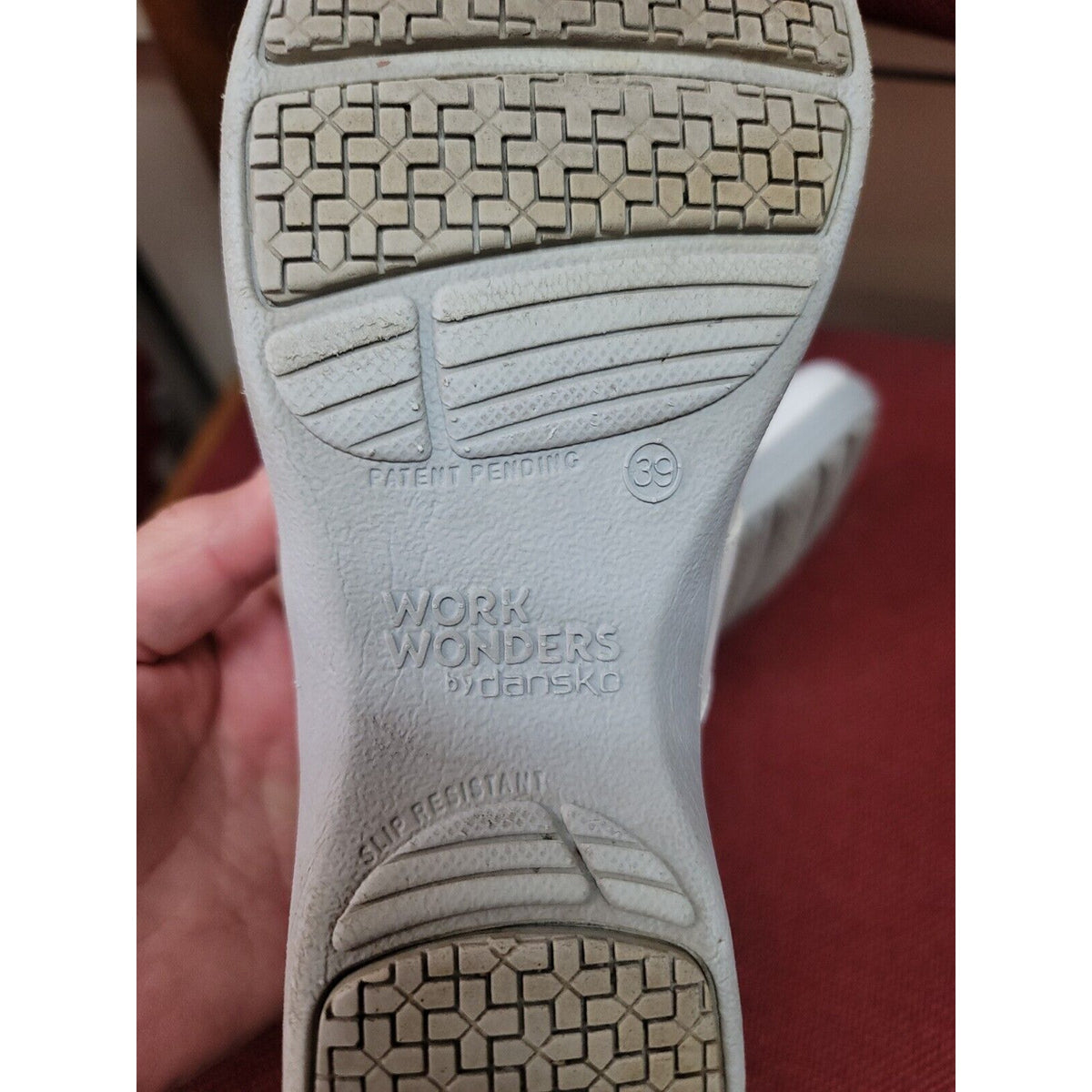 Work Wonders Dansko Womens White Nurse Hospice Clogs 39 US 9/8.5 Professional
