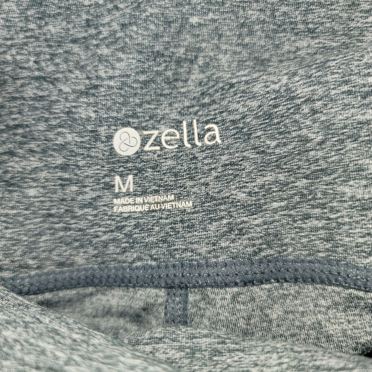 Zella Zelsoft High Waist Pocket Athletic Ankle Leggings Blue Size Medium Cozy