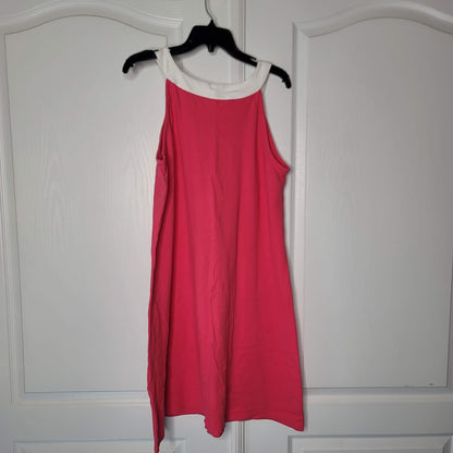 Lilly Pulitzer Jacqueline Shift White Coral Critter Crab Dress Halter XL