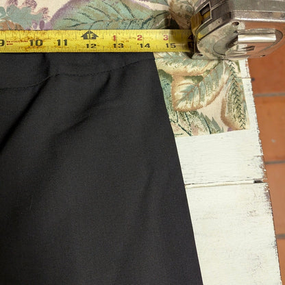 Alex Marie Black Tailored Straight Leg Trousers Business Casual Pants Size 2P