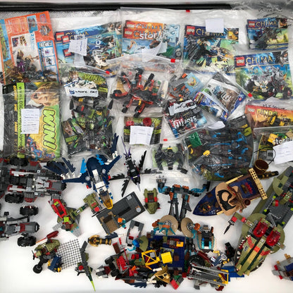 LEGO lot MISSING PCS ATLANTIS, CHIMA, HEROES, CITY, 7285,30301, 8057,70143,70003