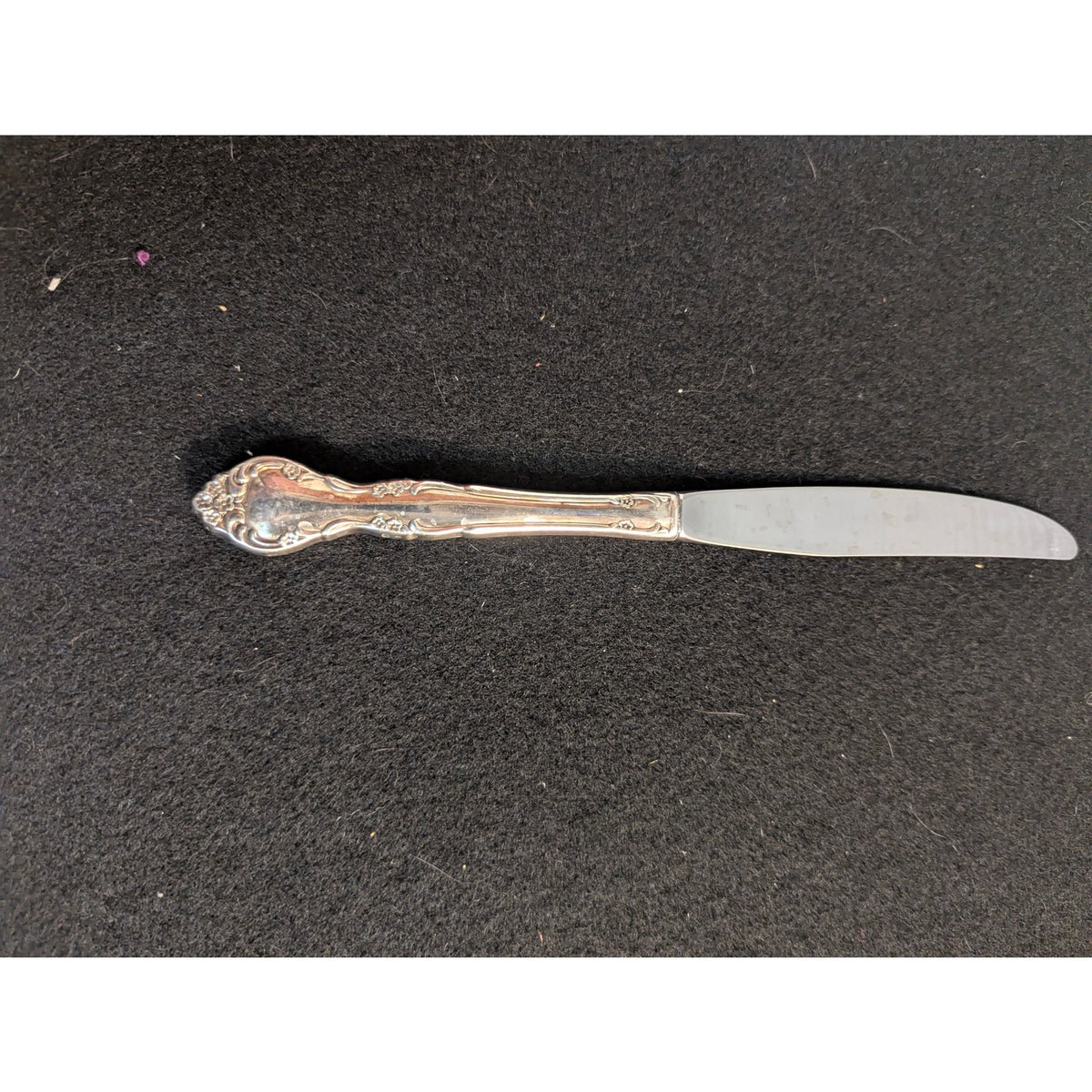 Vintage SET 6 kNIFE Community Affection Silverplate Flatware Replacement knives