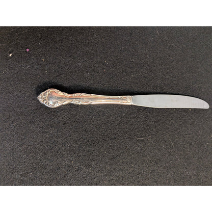 Vintage SET 6 kNIFE Community Affection Silverplate Flatware Replacement knives