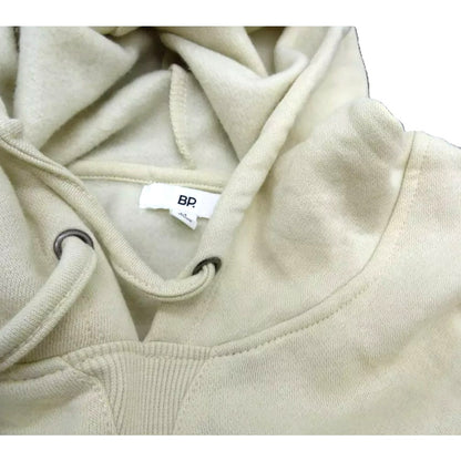 NWT BP. Pullover LA Drawstring Kangaroo Pocket Hoodie Sz Medium in Ivory Dove LA