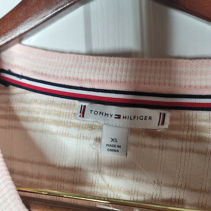 Tommy Hilfiger womens striped top Long sleeve size XS cotton Sweater