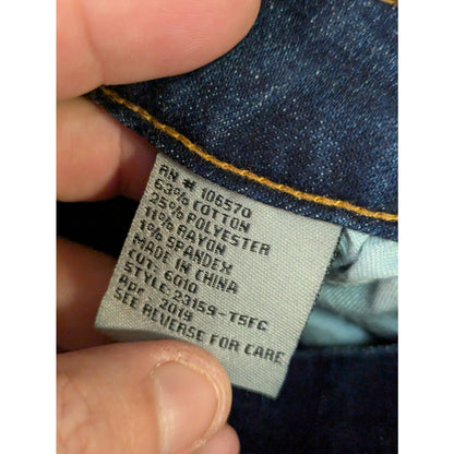 Tractr Blue Denim High Rise Wide Leg Jeans Size 10