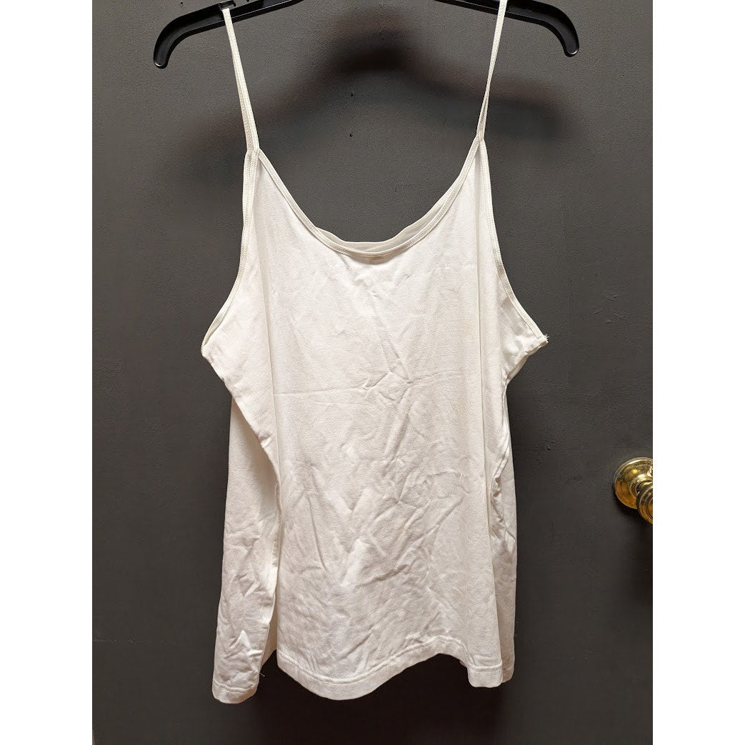 BP. white sleeveless tank top size 4XL plus layering scoop neck NEW