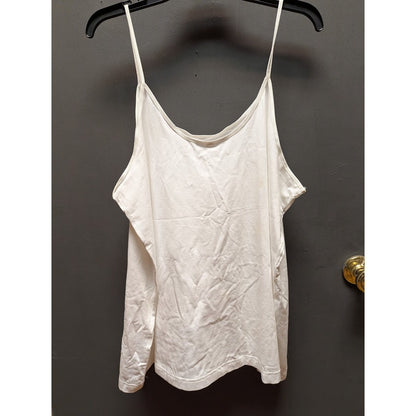 BP. white sleeveless tank top size 4XL plus layering scoop neck NEW