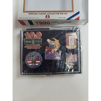 2 COMPLETE NEW SETS 1996 Atlanta Olympic Classic Collector Pin Summer Olympics