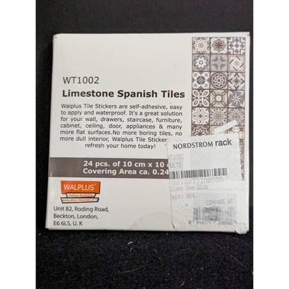 WT1002 Limestone Spanish Peel Stick Tiles Walplus 24 pcs