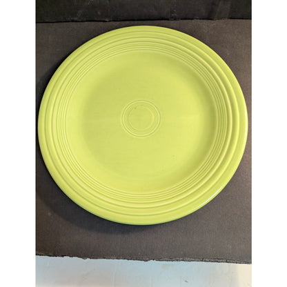 Fiestaware Lemongrass Green Dinner Plate Homer Laughlin Ceramic