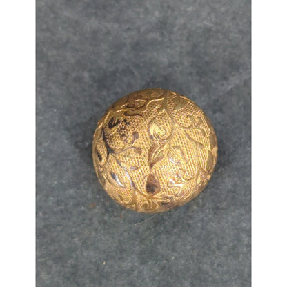 LOT CC of 10 Antique Vintage Victorian Brass Mixed Materials Buttons ESTATE FIND