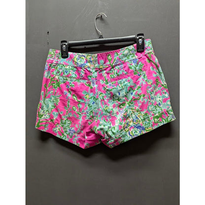 Lilly Pulitzer Size 2 Callahan Shorts Southern Charms Pink Floral