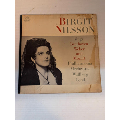 Birgit Nilsson Sings Beethoven, Weber and Mozart Angel ANG 35719 Mono Vinyl LP